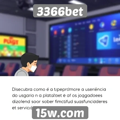 Avaliação da experiência do usuário no 3366bet